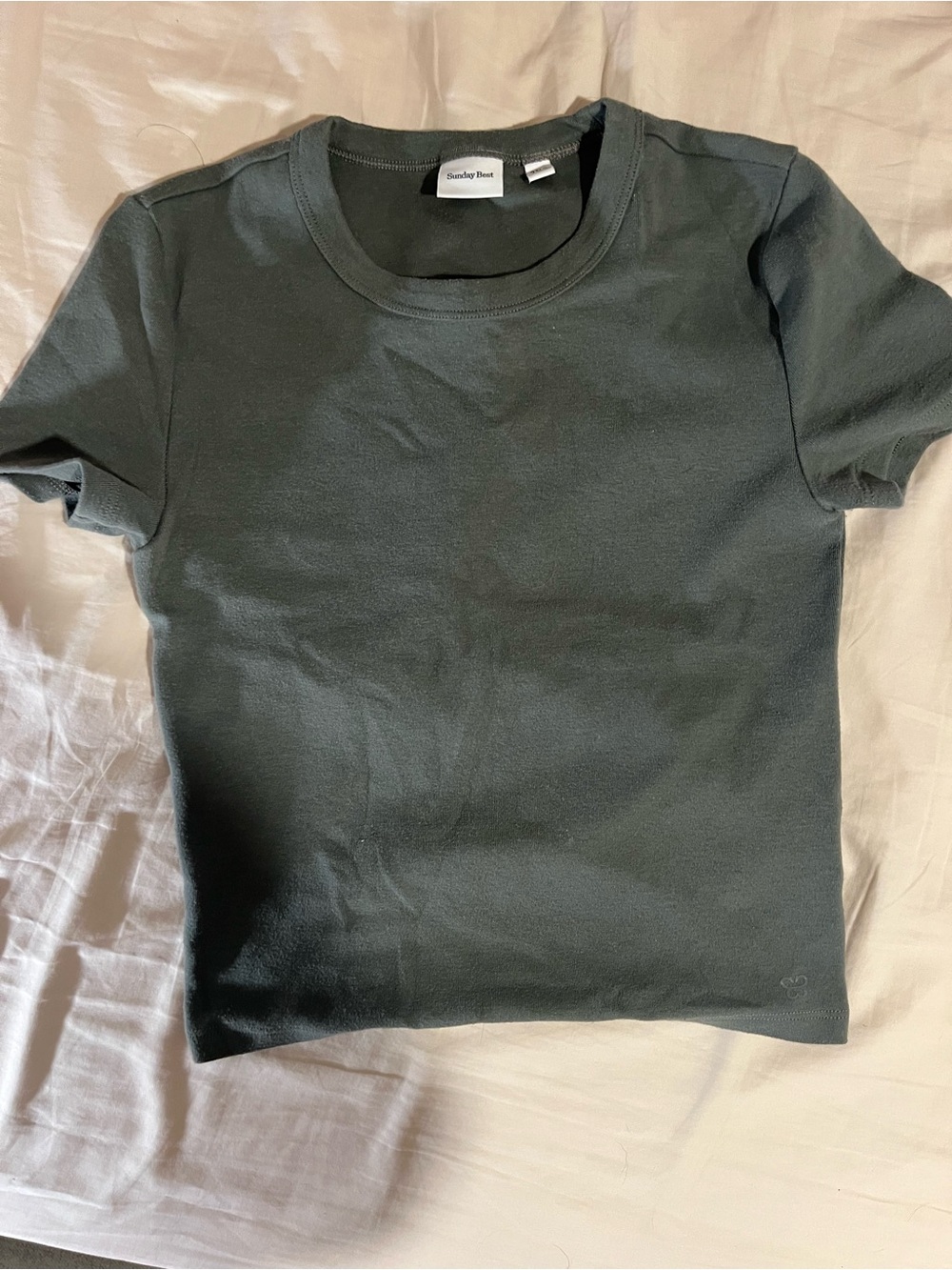 Sunday Best Short Sleeve Tee - Olive Green